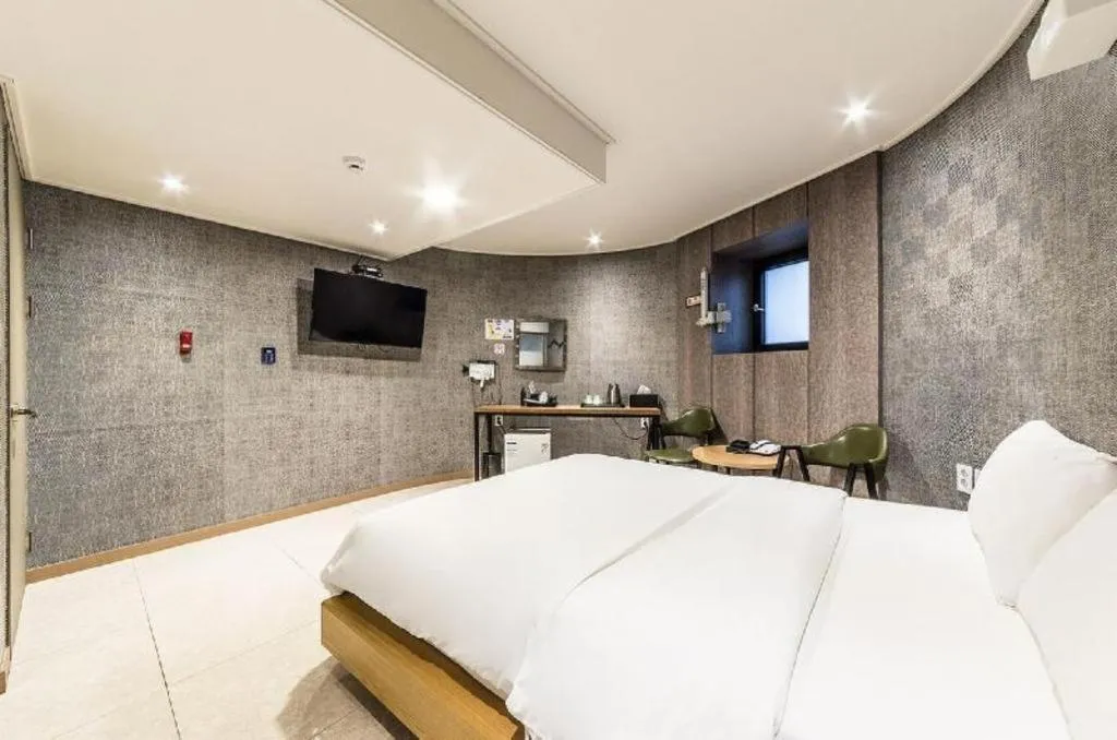 Bed in Hotel TreeShade Dongdaemun