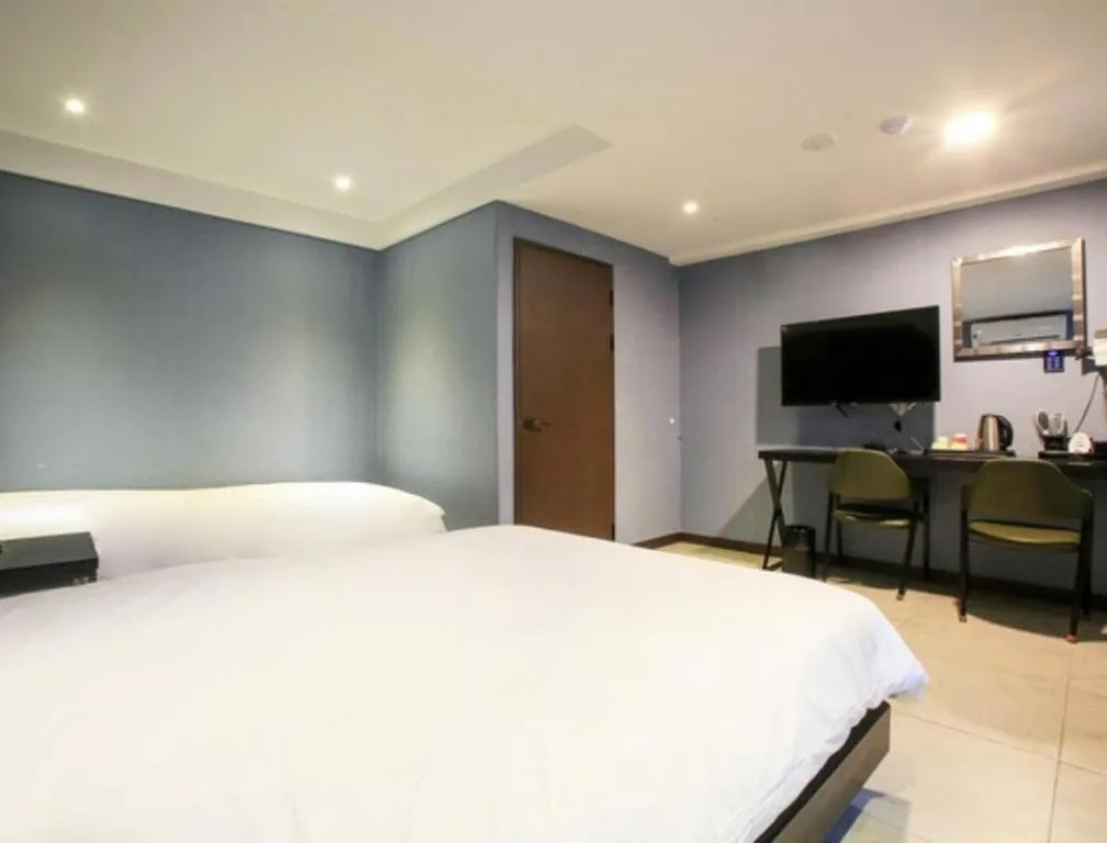 Bed in Hotel TreeShade Dongdaemun