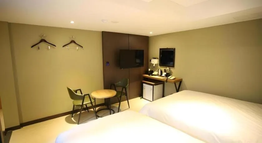 Bed in Hotel TreeShade Dongdaemun