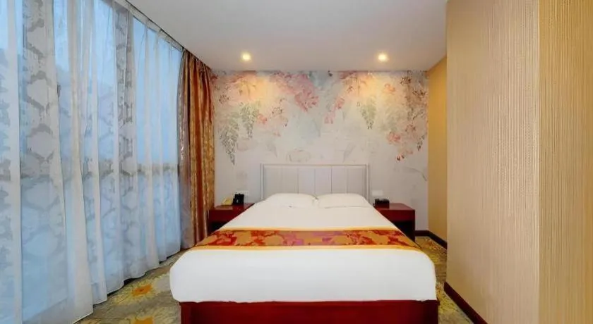 Bed in Junlai Hotel Pudong Airport Shanghai