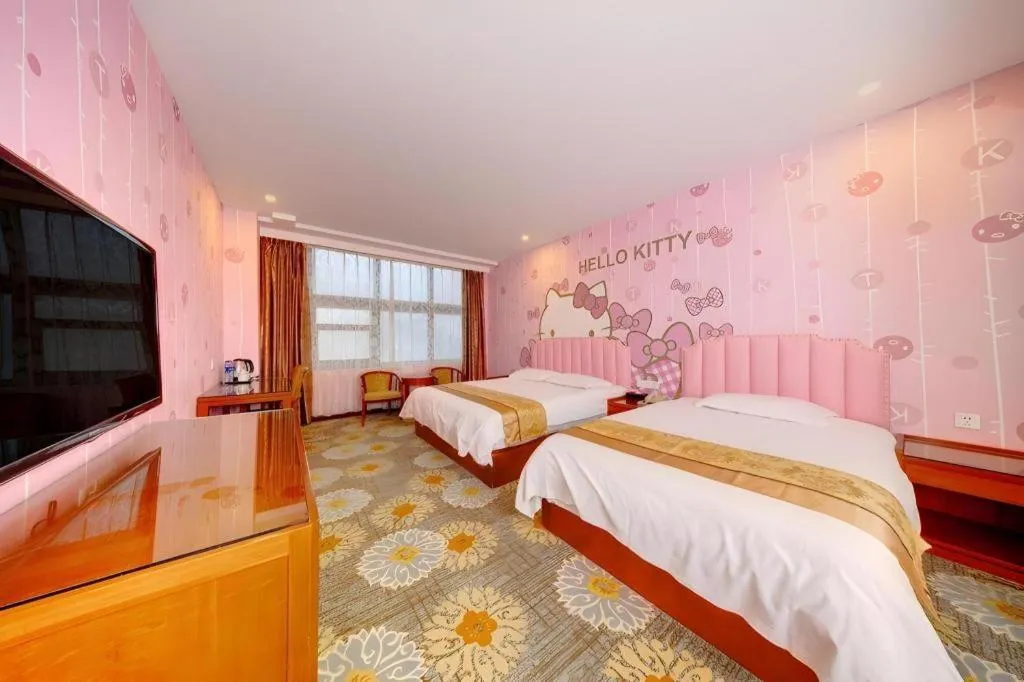 Bed in Junlai Hotel Pudong Airport Shanghai