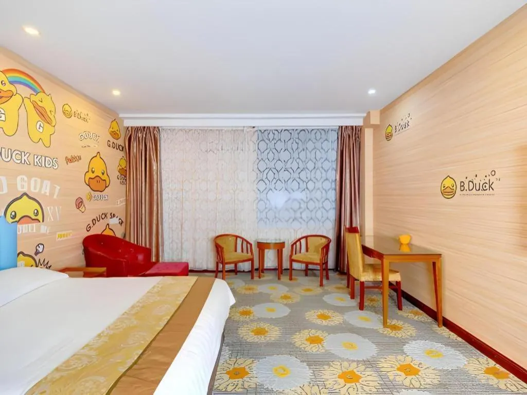 Bed in Junlai Hotel Pudong Airport Shanghai