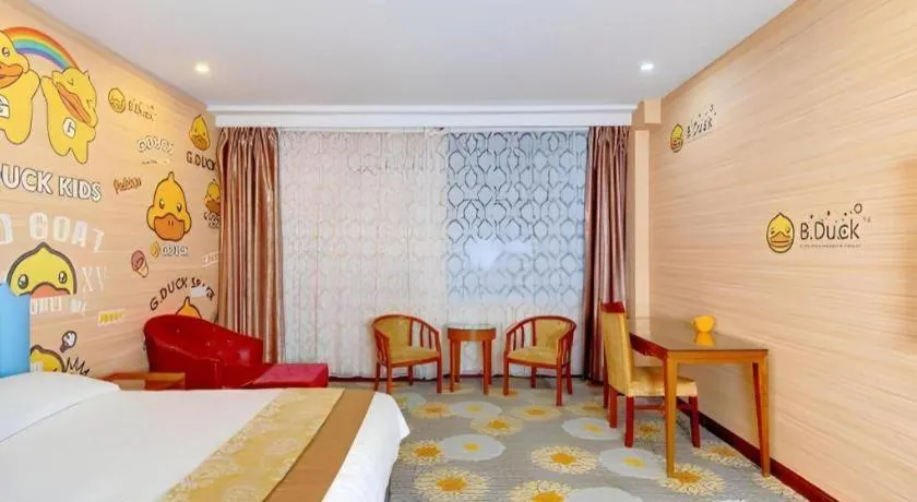 Bed in Junlai Hotel Pudong Airport Shanghai