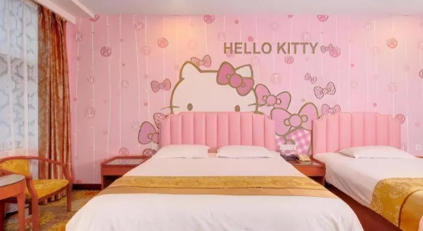 Bed in Junlai Hotel Pudong Airport Shanghai