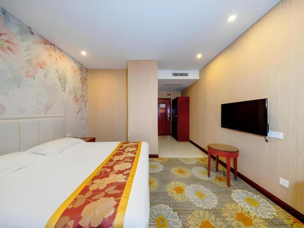 Bed in Junlai Hotel Pudong Airport Shanghai