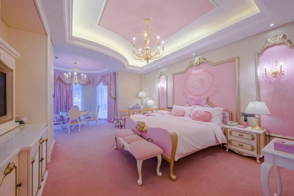 Bed in Yin Run Jin Jiang Castle Hotel