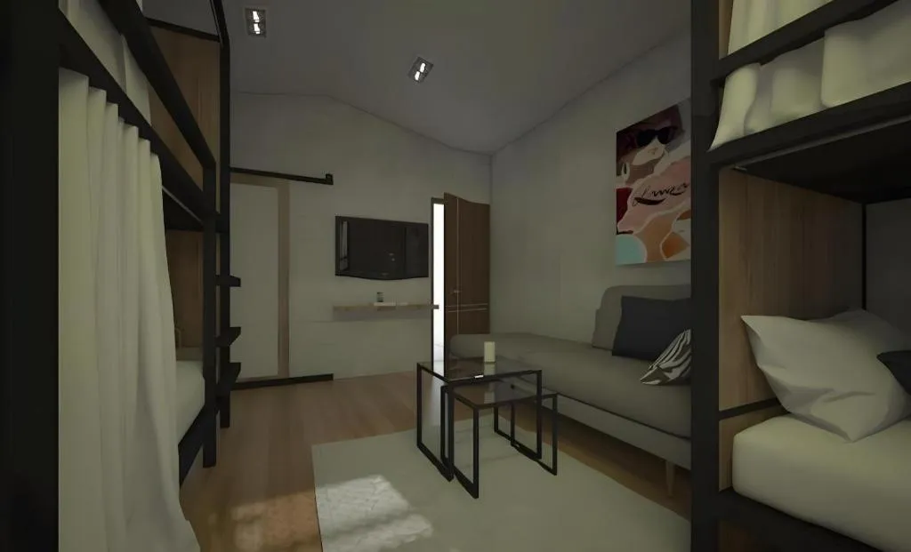 Bed in Journey Hostel Surat