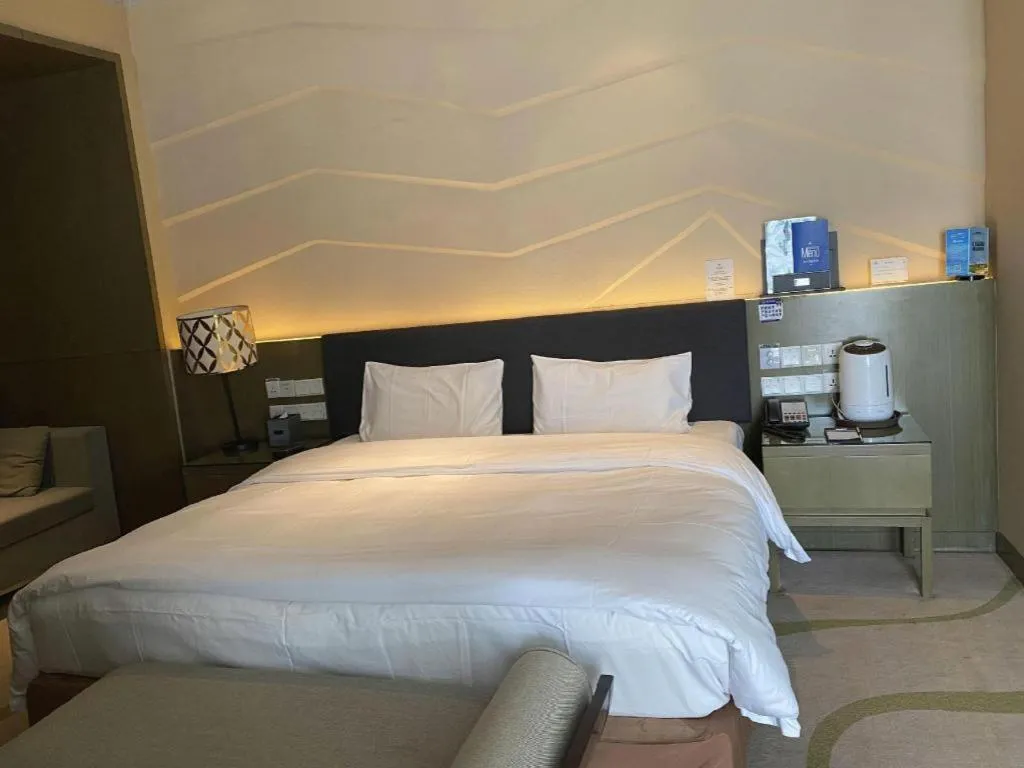 Bed in Urumqi Tianyuan Hotel