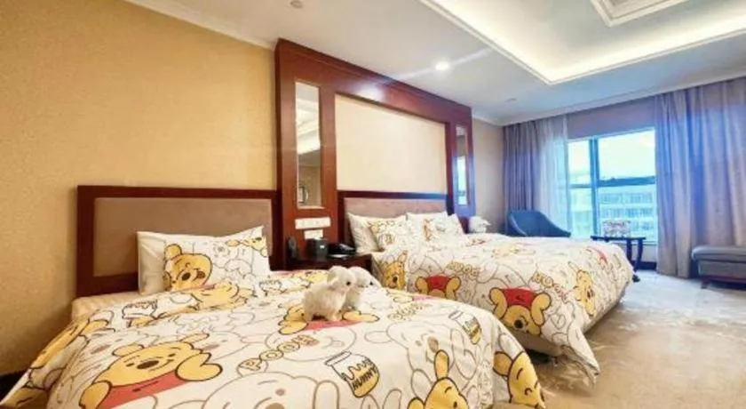 Bed in Urumqi Tianyuan Hotel