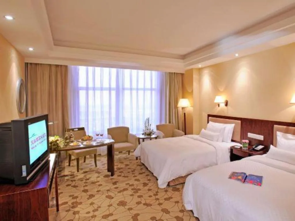 Bed in Urumqi Tianyuan Hotel