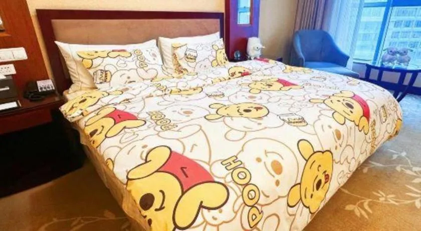 Bed in Urumqi Tianyuan Hotel