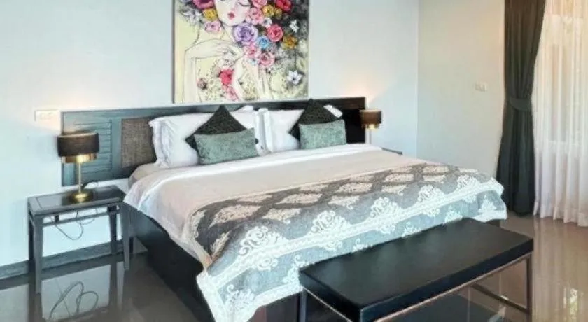 Bed in iL Mare Resort