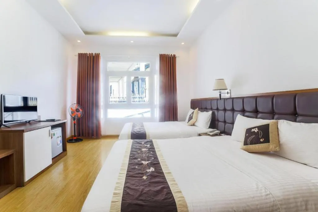 Bed in Nhat Vy Hotel