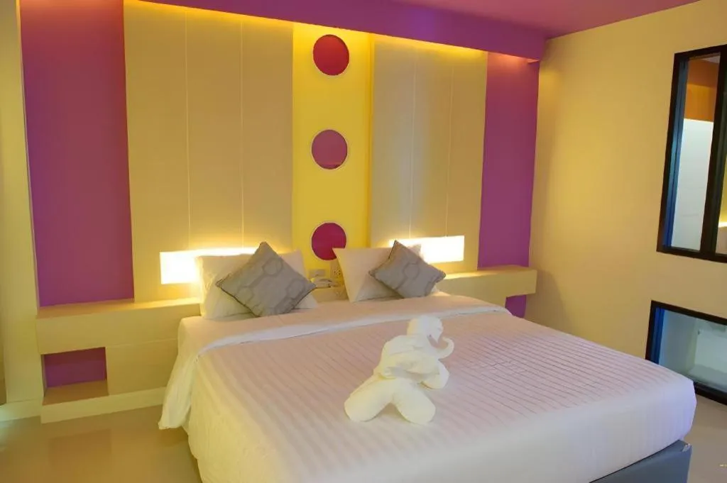 Bed in Na Tubthieng Boutique Resort Trang