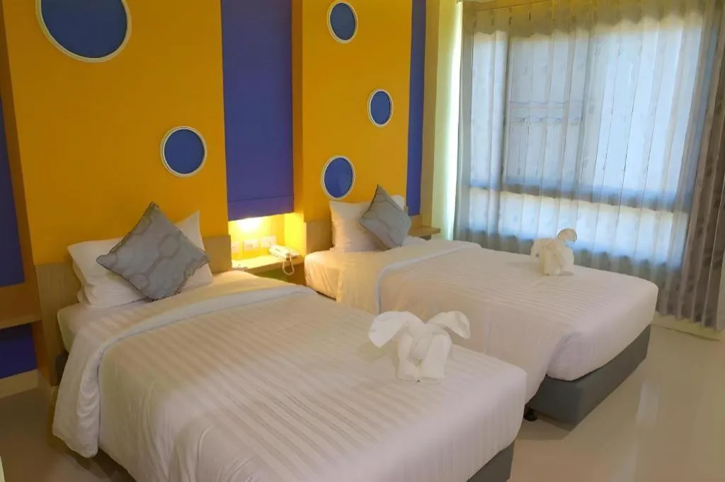 Bed in Na Tubthieng Boutique Resort Trang