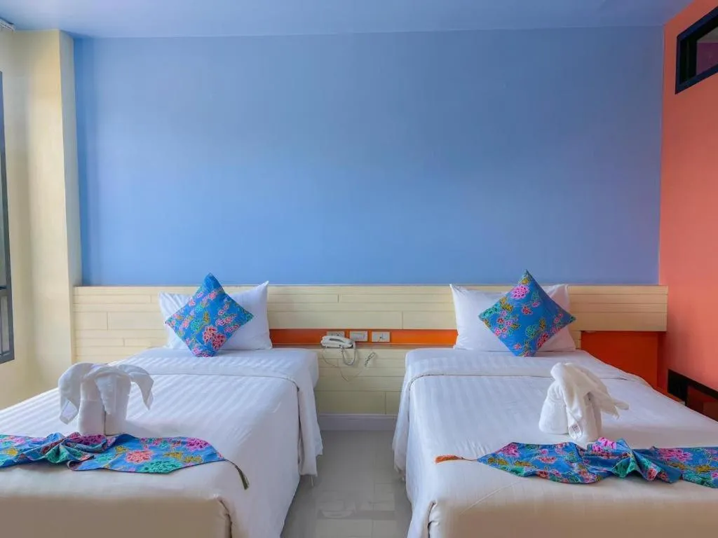 Bed in Na Tubthieng Boutique Resort Trang