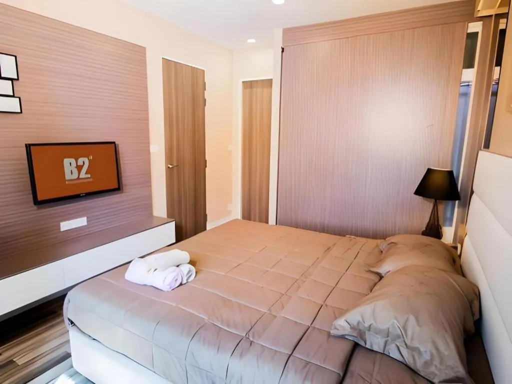 Bed in B2 Mountain Pano Residence Chiang Mai