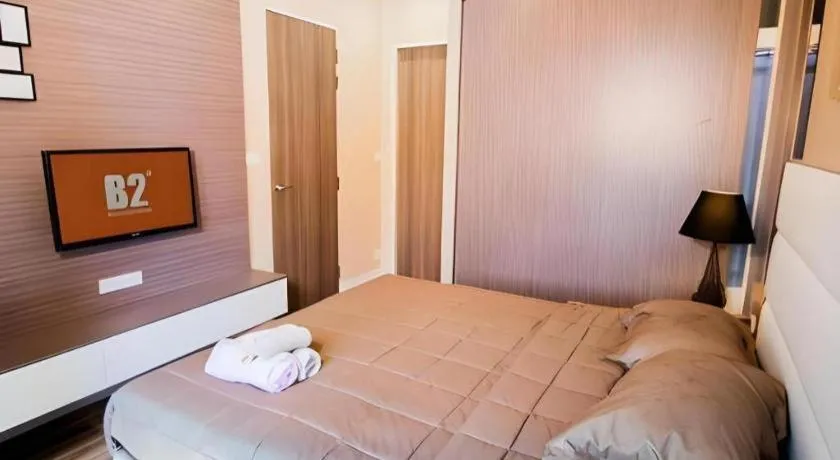 Bed in B2 Mountain Pano Residence Chiang Mai