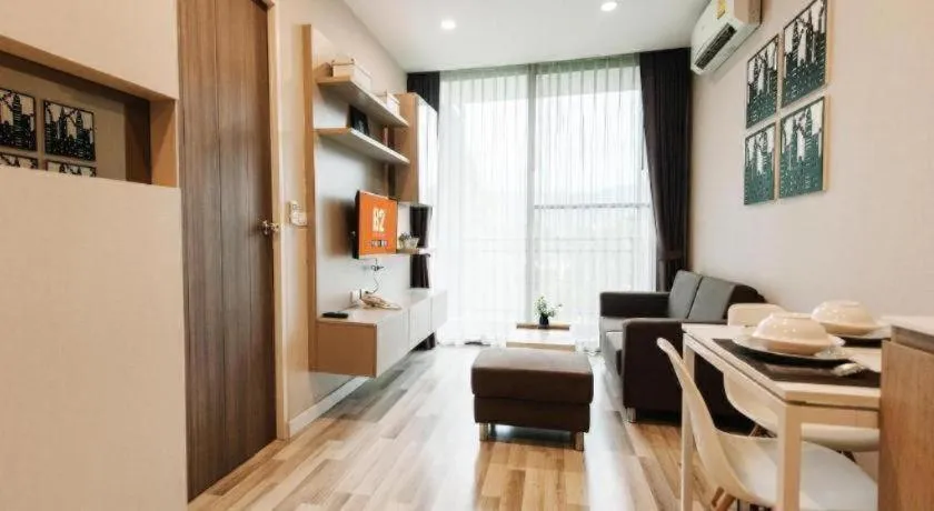 Bed in B2 Mountain Pano Residence Chiang Mai