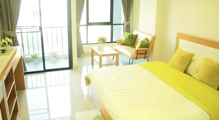 Bed in Ipremium Sukhumvit 81 Hotel