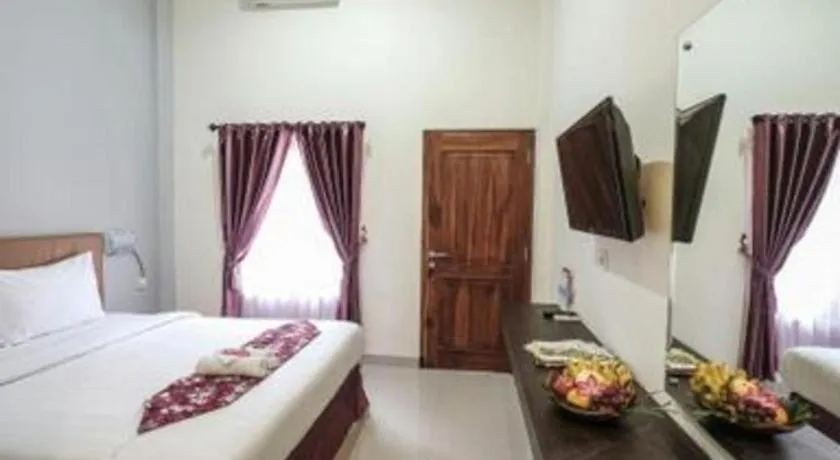 Bed in Malioboro Garden Hotel Yogyakarta