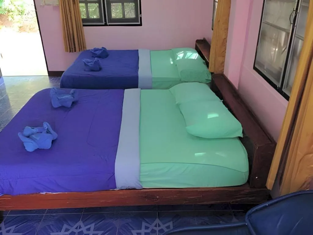Bed in Sea Breeze Resort