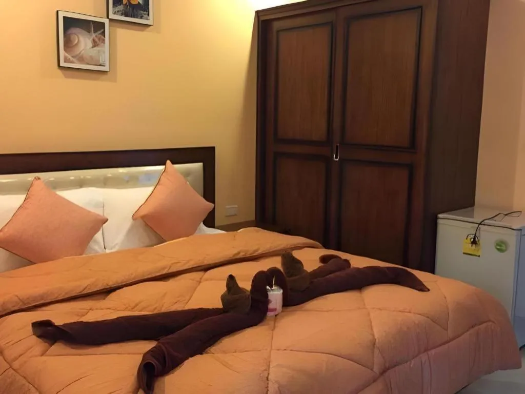 Bed in Sea Breeze Resort