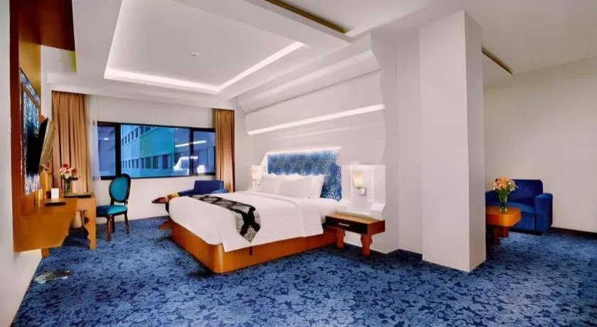 Bed in CK Tanjungpinang Hotel and Convention Centre