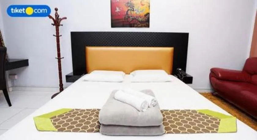 Bed in Lai Ming Hotel Cosmoland