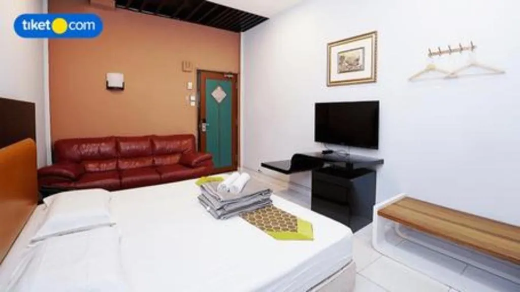 Bed in Lai Ming Hotel Cosmoland