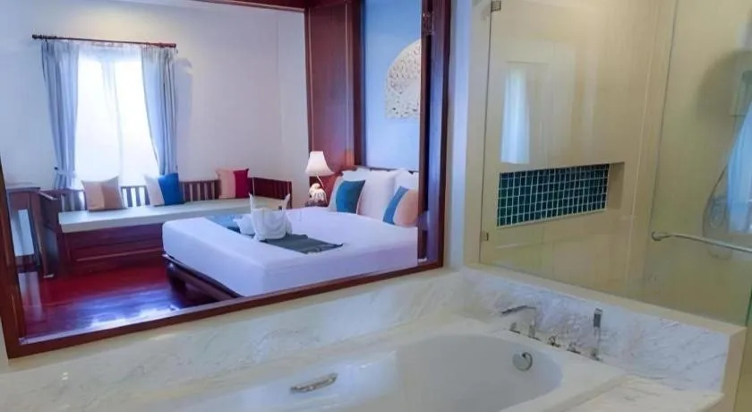 Bed in Wiangkaew Hotel