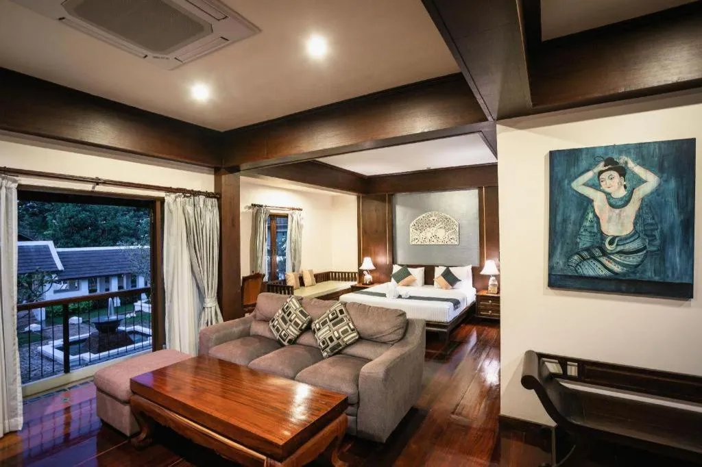 Bed in Wiangkaew Hotel