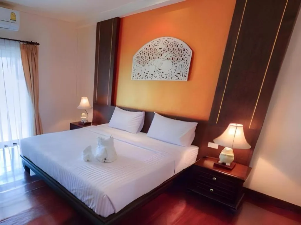 Bed in Wiangkaew Hotel