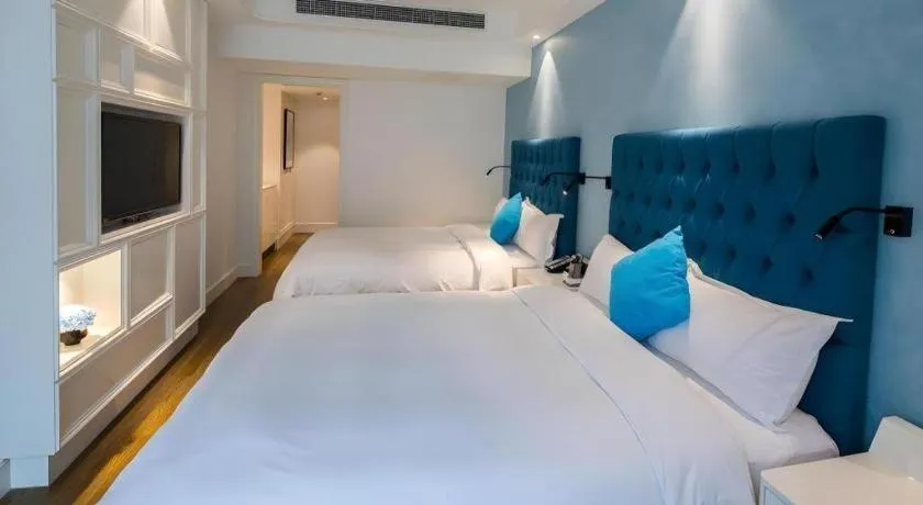 Bed in Shanghai Jinchen Hotel