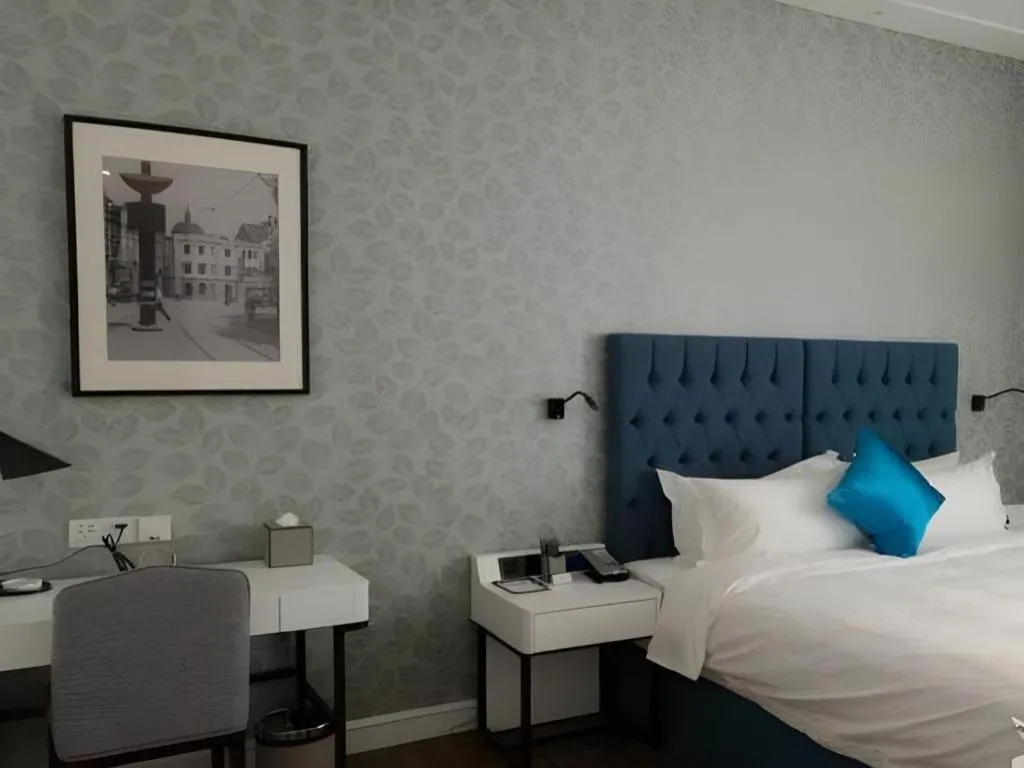 Bed in Shanghai Jinchen Hotel