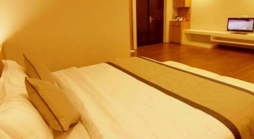 Bed in Hotel 61 Medan