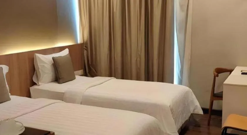 Bed in Hotel 61 Medan