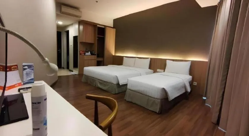 Bed in Hotel 61 Medan