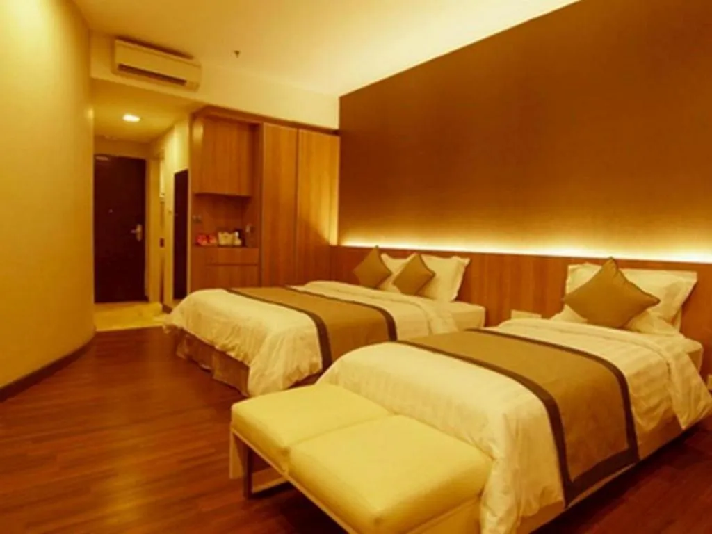 Bed in Hotel 61 Medan