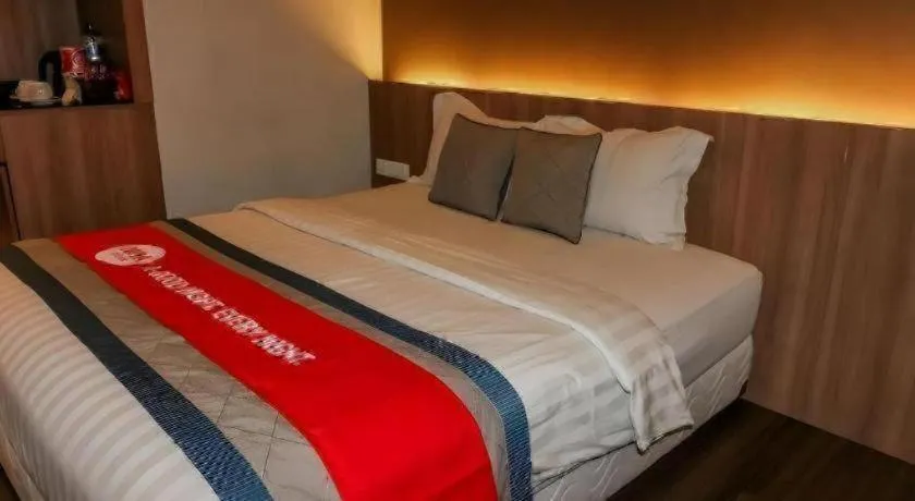 Bed in Hotel 61 Medan