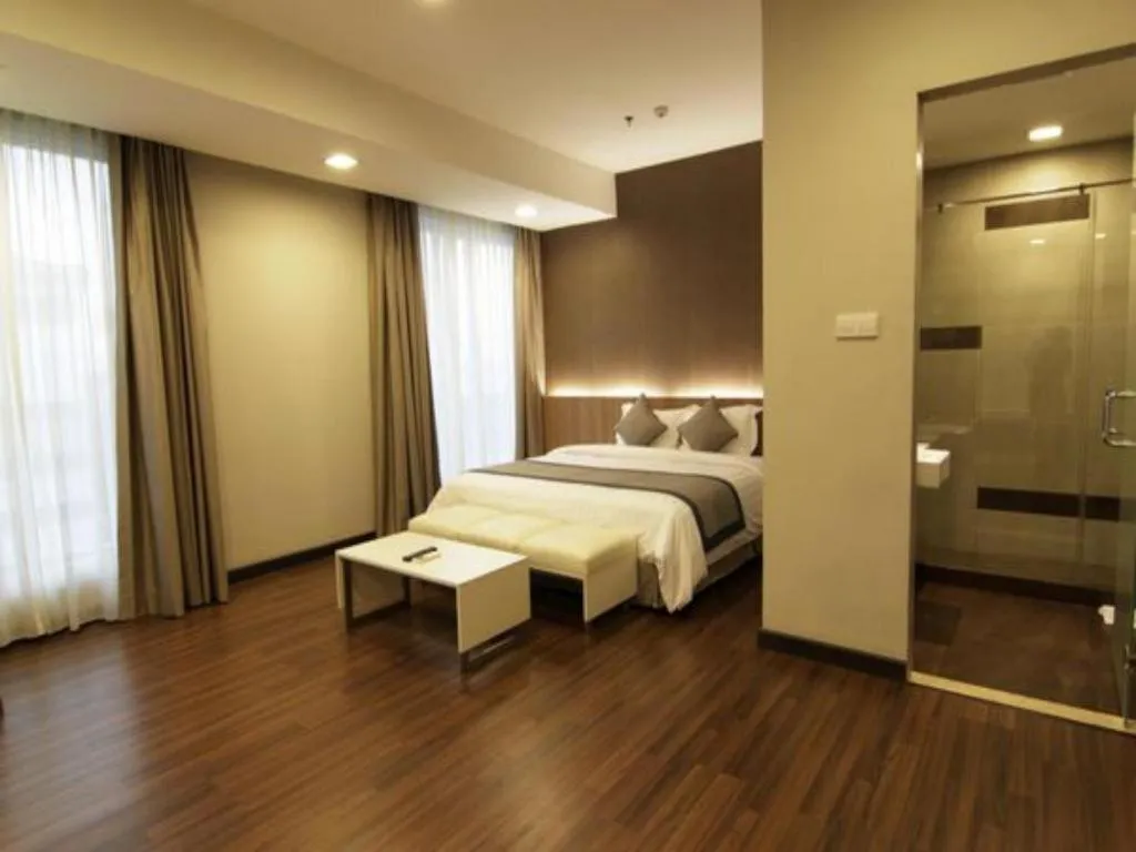 Bed in Hotel 61 Medan