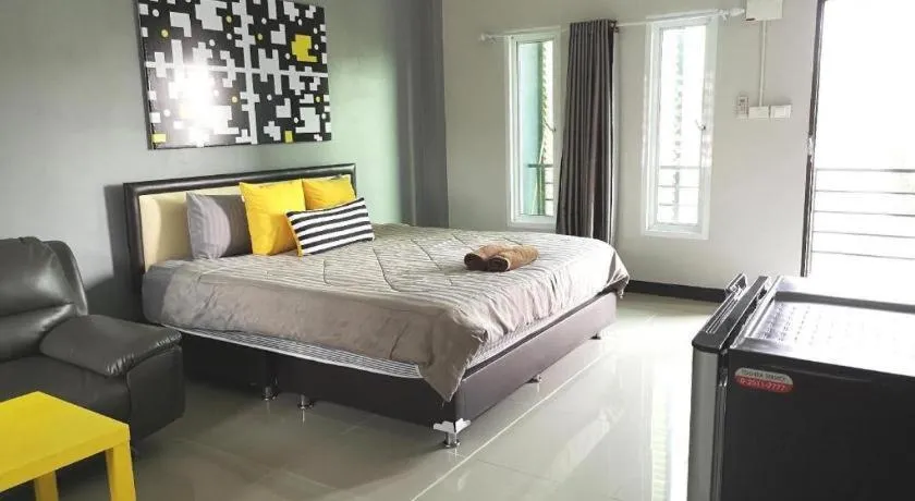 Bed in Nithra Ratree Hotel