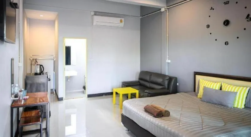 Bed in Nithra Ratree Hotel