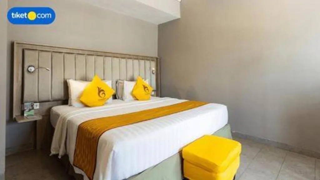 Bed in Gammara Hotel Makassar