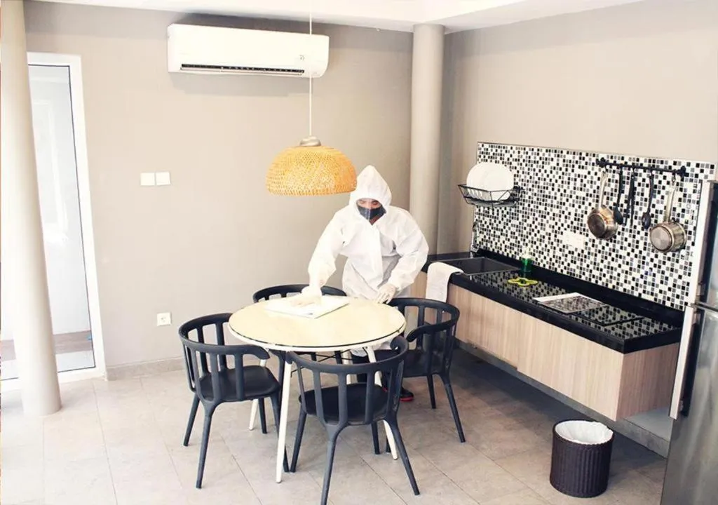 Bed in Gammara Hotel Makassar