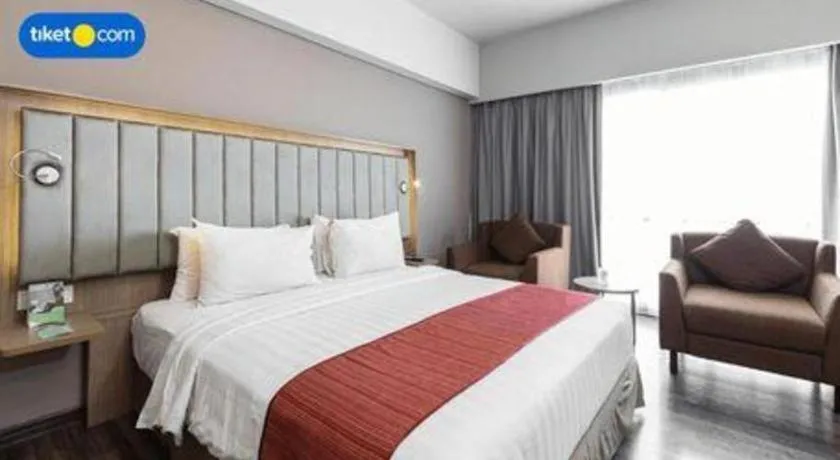 Bed in Gammara Hotel Makassar