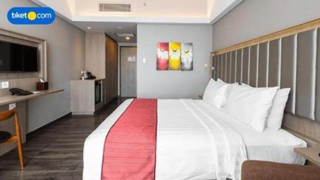 Bed in Gammara Hotel Makassar