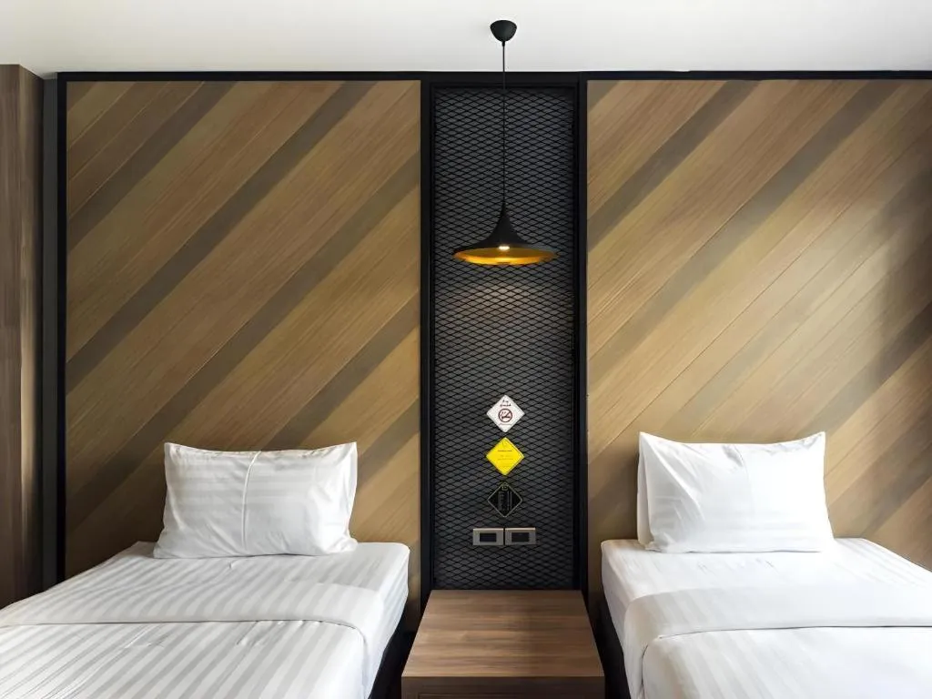 Bed in The Circle Hotel