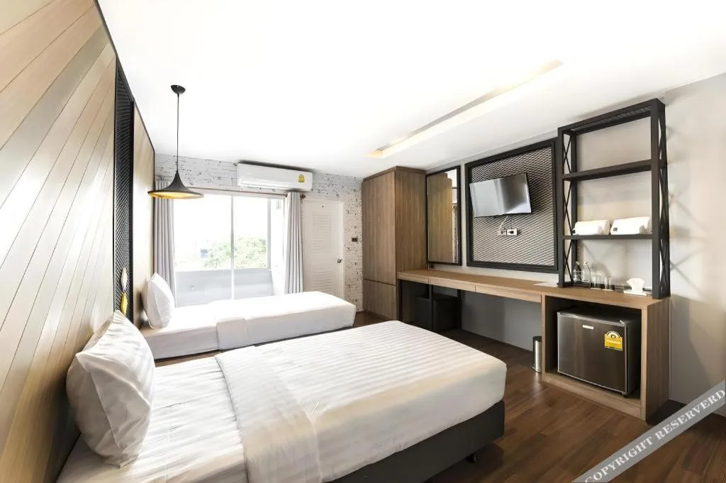 Bed in The Circle Hotel