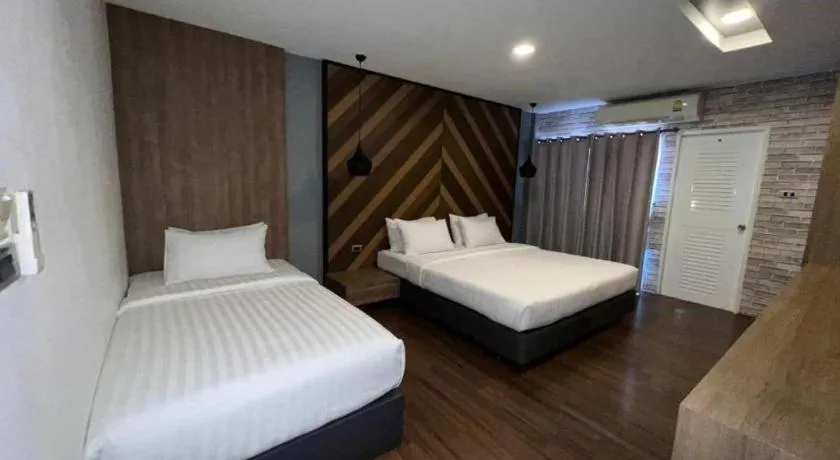 Bed in The Circle Hotel